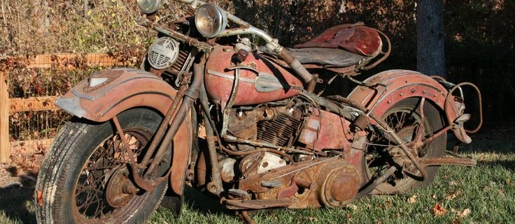 an old salvaged motorcycle without title | selling a motorcycle