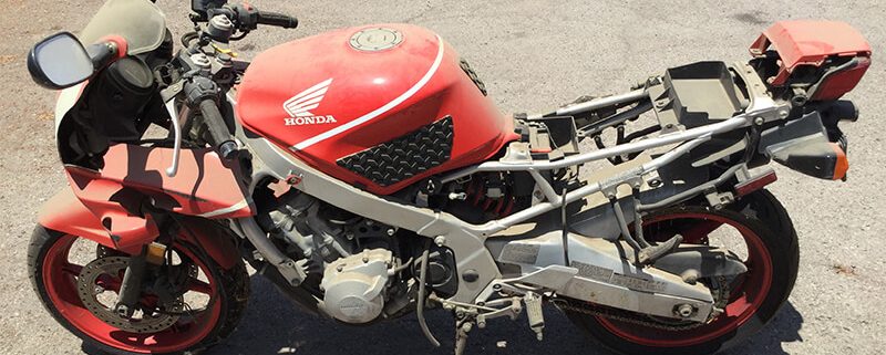 Selling a used motorcycle