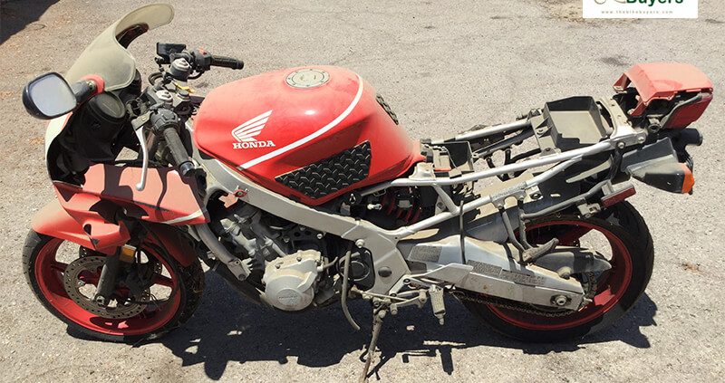 Selling a used motorcycle