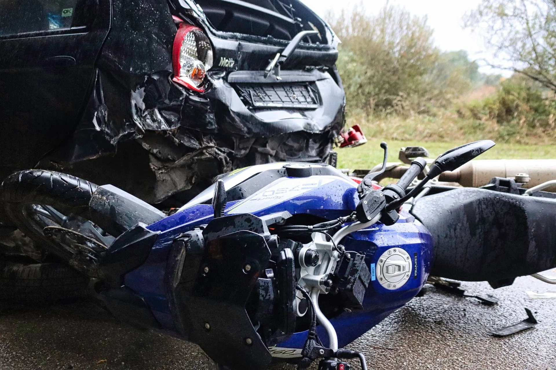 Common Causes of Motorcyclist Injuries